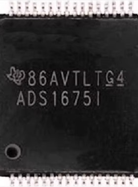 正品 ADS1675IPAGR ADS1675I 模数转换器芯片 ADS16751 TQFP-64