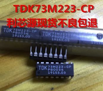 TDK 73M223-CP . 1200波特率FSK调制解调器IC 进口双列直插DIP封