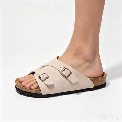 跨境凉鞋凉拖外夏季BK博肯拖鞋鞋穿勃肯软木Zurich男女真皮外贸鞋