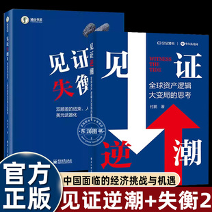 【套装2册】见证逆潮:全球资产逻辑大变局的思考+见证失衡Ⅱ:双顺差的结束、人民币国际化和美元武器化 付鹏余永定著