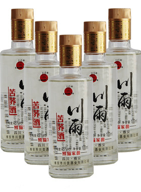 川雨熊猫系列整箱装45度苦荞酒