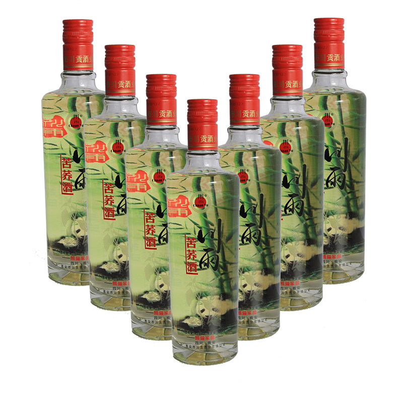 川雨度瓶装整箱苦荞酒