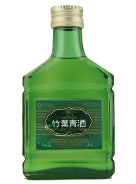 老酒山西酒竹叶青酒白酒名酒小瓶38度补酒150m*1 小酒版 杯装单支