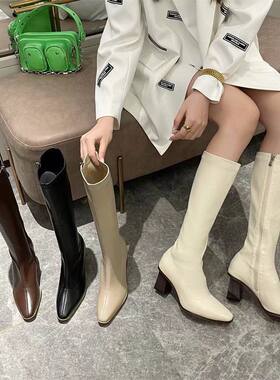 葡萄妈Studiolee高筒靴
