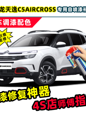 雪铁龙天逸C5AIRCROSS补漆笔珍珠白车漆修复冰山蓝珠光白色自喷漆