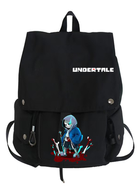 传说之下Undertale sans学生男女书包潮牌大容量动漫双肩背包