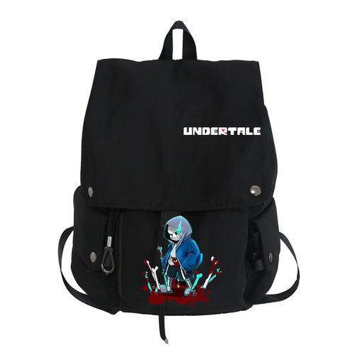 传说之下Undertale sans学生男女书包潮牌大容量动漫双肩背包