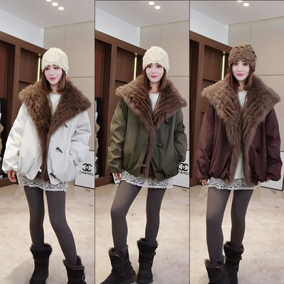 【辰大嗓严选】鹅绒皮草 2523