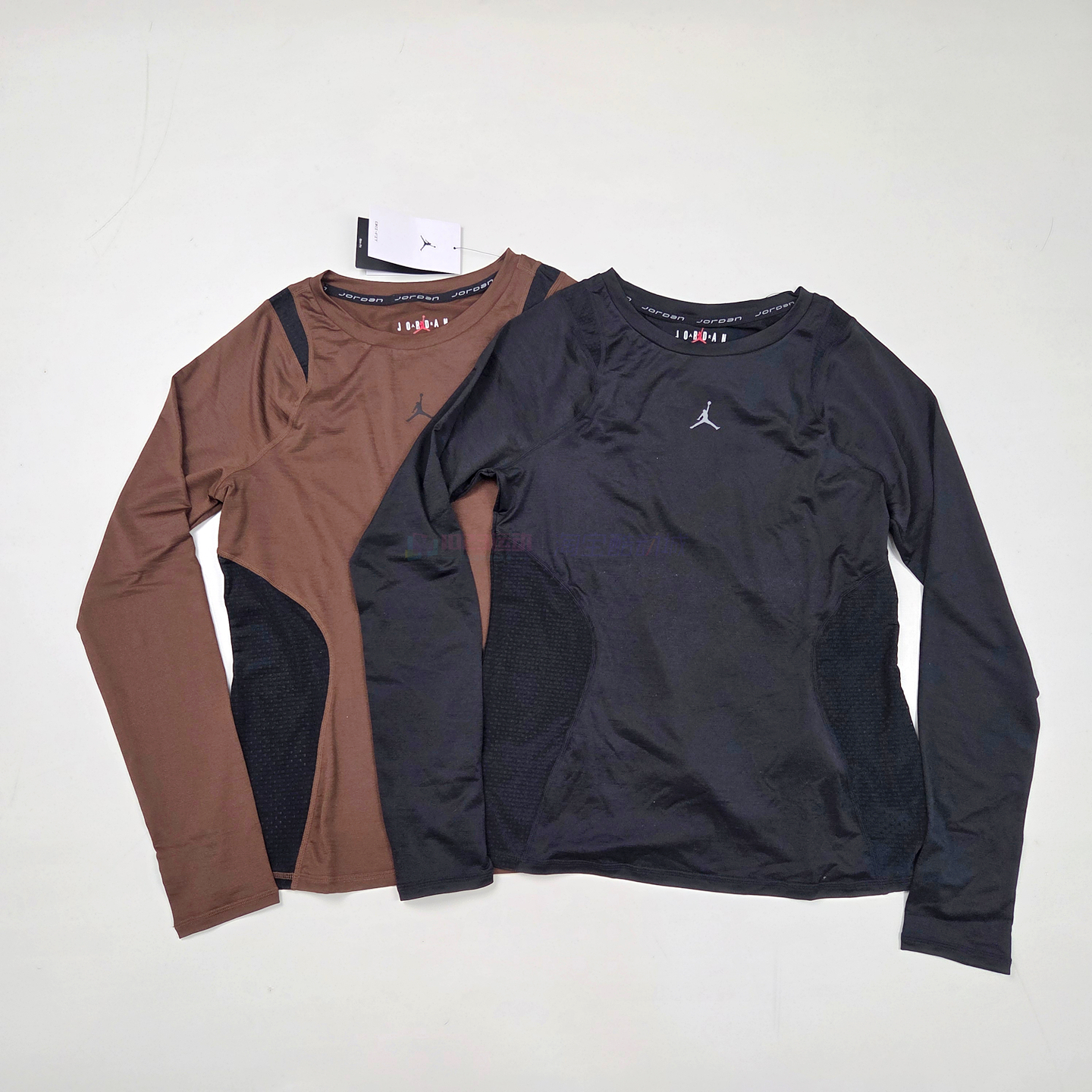 jordan女子速干弹力运动长袖T恤