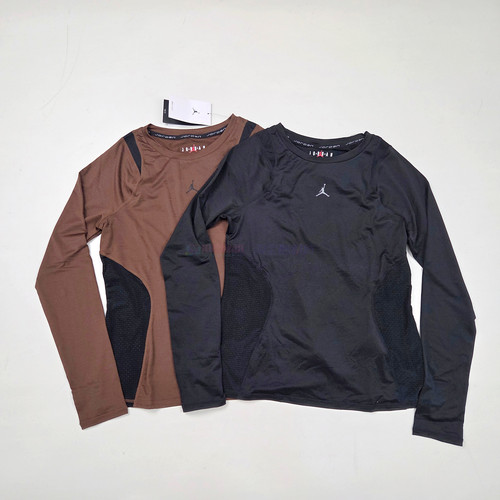 jordan女子速干弹力运动长袖T恤