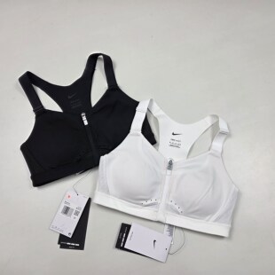 耐克Nike 034 Alphan女子高强度防震运动内衣前拉链四排扣DD0437