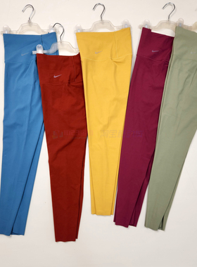 酷动城Nike Zenvy放空系列女子裸感高腰跑步瑜伽运动紧身裤DQ6014