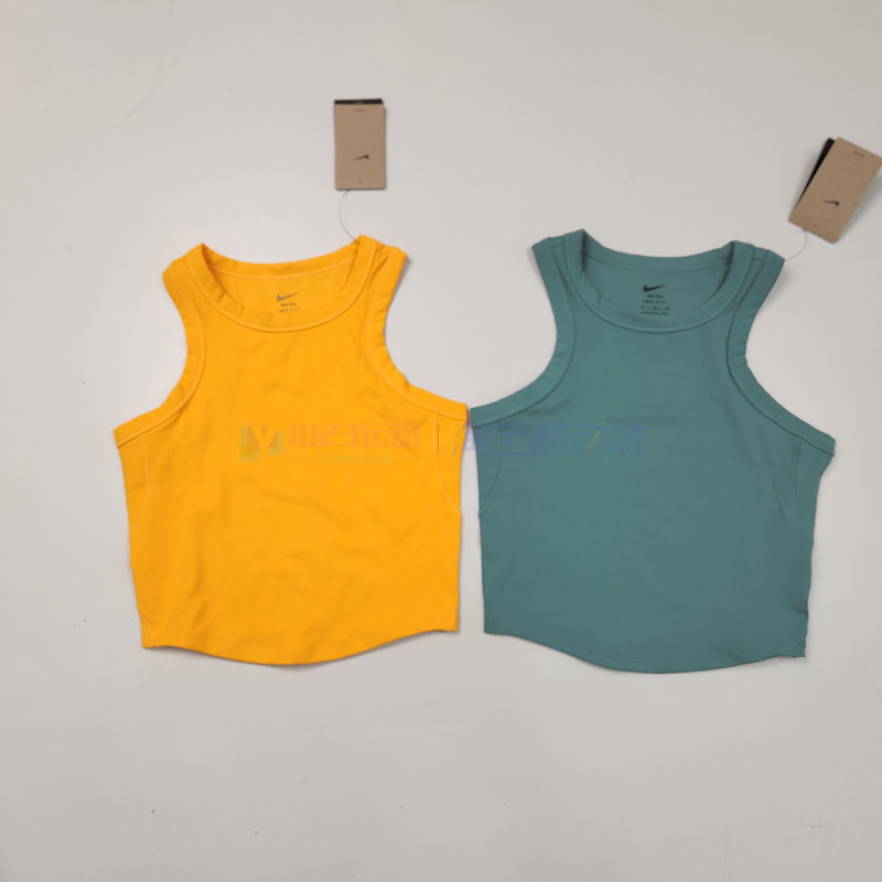酷动城Nike One女士速干柔软反光跑步健身运动紧身背心FN2807-717
