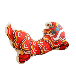 凡米特新年国潮风抱枕客厅2026马年抱枕红色异形喜庆大抱枕靠枕套