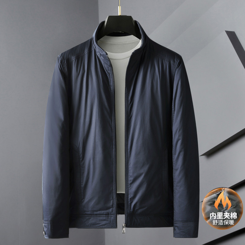 冬季纯棉外套男加厚加棉保暖棉衣中年爸爸装夹克宽松棉服加肥大码,男装,夹克,淘宝优惠券,粉丝福利购,淘宝优惠卷