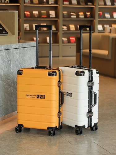 Вместительный и большой универсальный чемодан подходит для мужчин и женщин, 24 года, увеличенная толщина