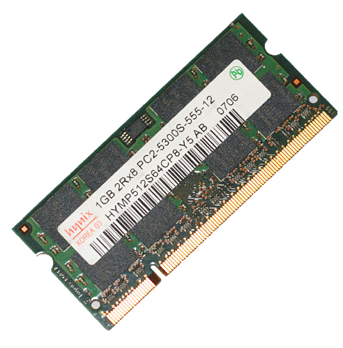 二代笔记本内存条1G 667 800 ddr2 pc2-5300s 6400s