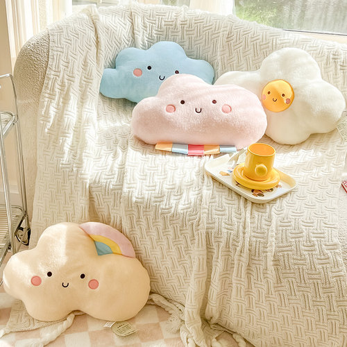 ins风云朵抱枕沙发客厅