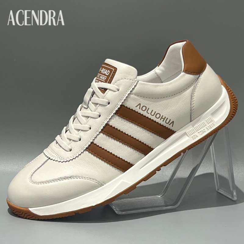 ACENDRA 男士奢品阿甘鞋简约软皮透气小白鞋软底防滑休闲运动鞋,流行男鞋,雨鞋,淘宝优惠券,粉丝福利购,淘宝优惠卷