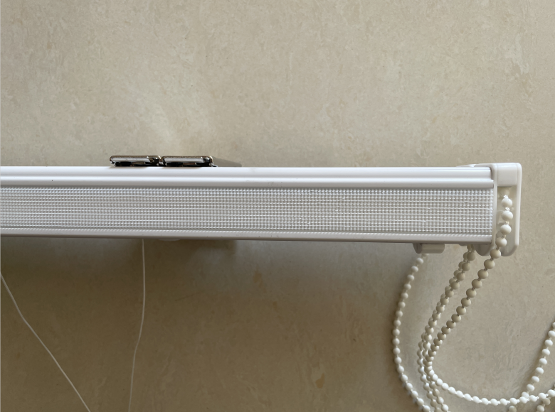 双层日夜帘折叠帘自锁升降帘罗马帘/优质耐用/布百叶轨道循环拉珠