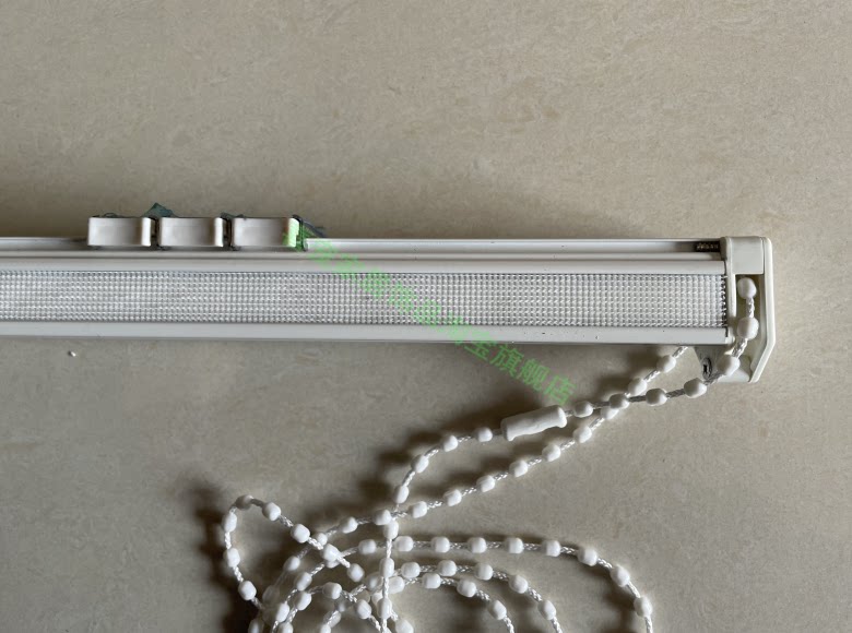 日本进口半自动罗马帘轨道/优质耐用/自动下降/布百叶/扇形帘窗帘