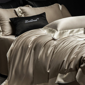 新品 100支兰精天丝亲肤四件套纯色轻奢被套爆款 酒店风裸睡床品
