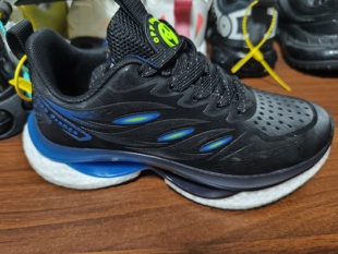 OPP 休闲运动学生潮款 防滑男女跑鞋 2025超轻皮面防水秋冬款