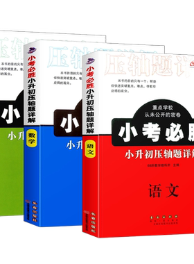 小考必胜小升初压轴题详解