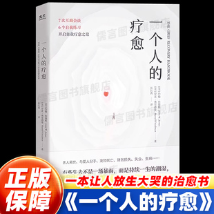 【正版保障】一个人的疗愈 一本让人放声大哭的疗愈书 越过悲伤之地我们终会被治愈 面对失去开启自我疗愈之旅 心理学书籍