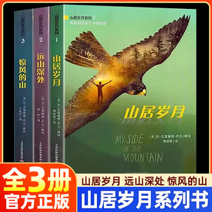 山居岁月系列三部曲纽伯瑞儿童文学奖金奖山居岁月惊风的山远山深处荒野生存小学生五年级课外书阅读外国儿童文学中文版9-12岁