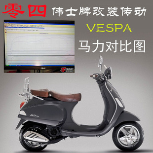 春天150 HPE GTV 开闭盘 零四传动伟士VESPA冲刺 GTS300改装 传动