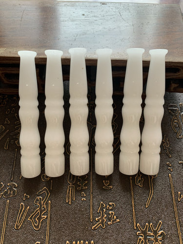 今石缘 精工优选新疆玉烟嘴  金丝玉节节高升健康烟具 送证书包装