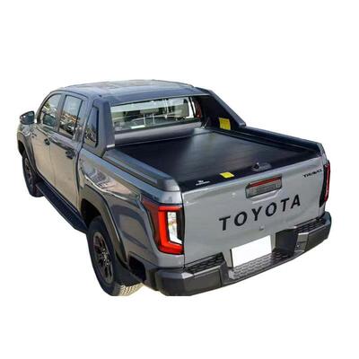 12-26款海拉克斯HILUX REVO VIGO皮卡改装尾箱铝合金手推卷帘平盖
