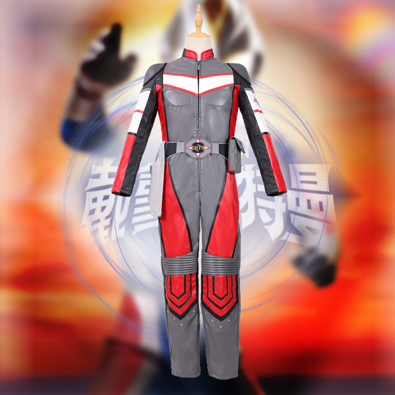 戴拿奥特曼cos服 超级胜利队cos队服平成三杰SUPERGUTS cosplay服