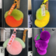 真獭兔毛皮水果玩偶书包挂件桃子包包挂件柿子钥匙扣苹果挂饰葡萄