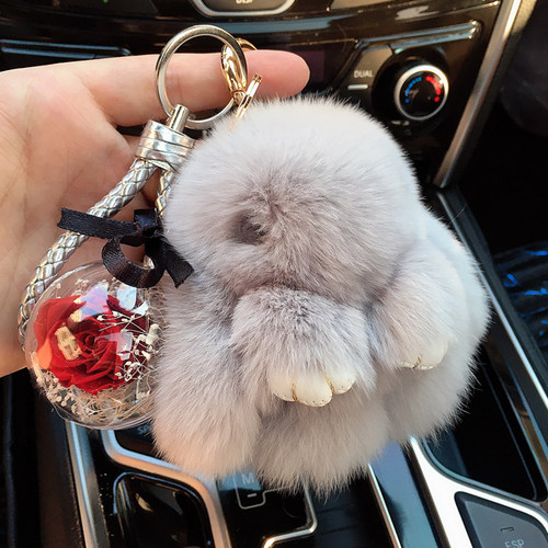 正版装死兔小兔子包包玩偶挂件