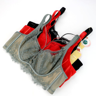 美思内衣专柜正品 性感聚拢收副乳超薄软钢圈大胸显小女文胸FC0533