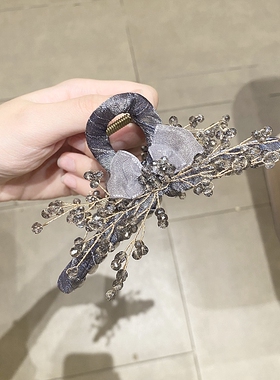 2025新款超仙气流苏显发量花朵