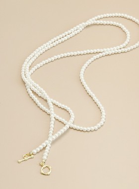 梓睿合金珍珠双层女项链