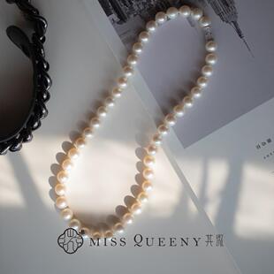 爱迪生珍珠项链淡水珍珠优雅大气气质 MissQueeny其微 孤品