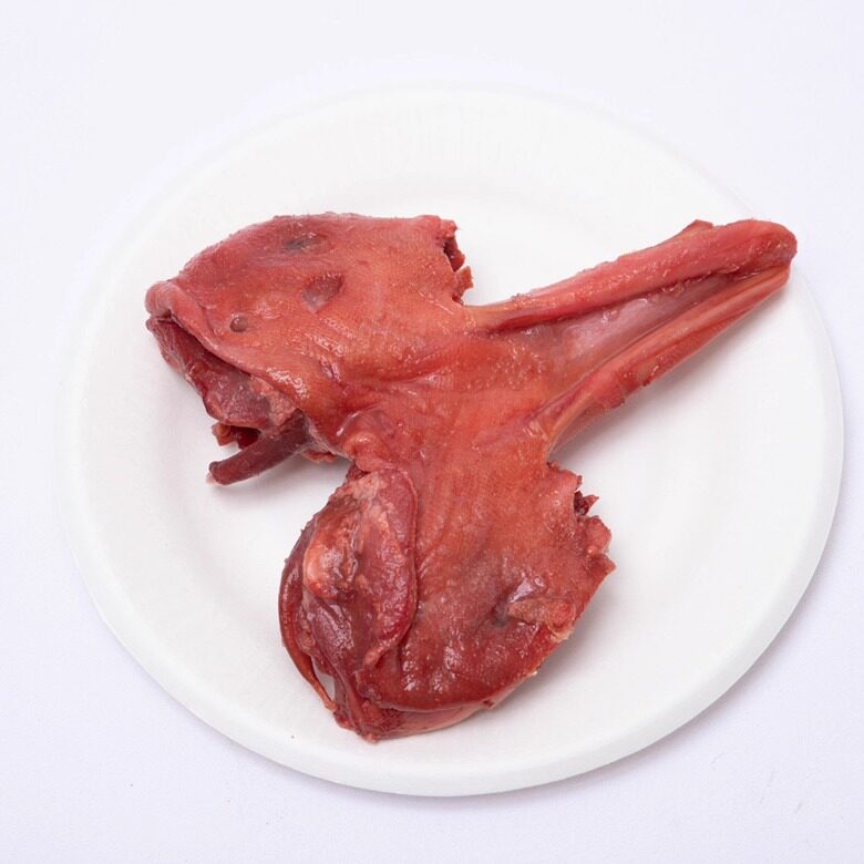 生鲜冷冻椒盐鸭头商用调理净菜五香半成品带舌鸭头10斤一件