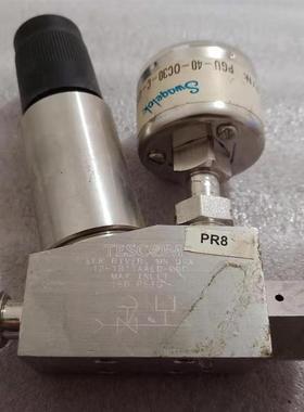 议价Swagelok世伟洛克TESCOM PGU-40-OC30-C-4FSM气体压力表