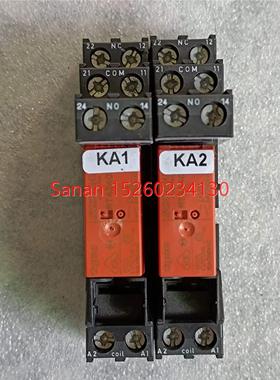 议价泰科SCHRACK 继电器RT314024+底座RT78726 机