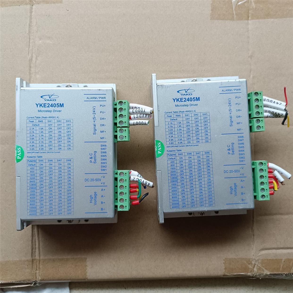 议价机研控步进电机驱动器 YKE2405M YK57HB76-4221B