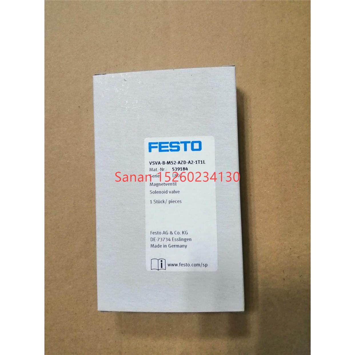 议价费斯托FESTO电磁阀539184 VSVA-B-M52-AZD-A2-1T1L