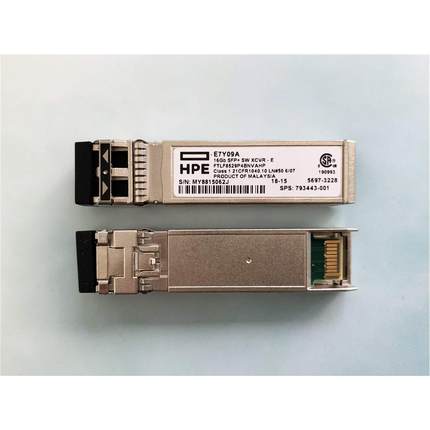 议价HP E7Y09A XCVR-E 793443-001 SFP+SW 16Gb光纤模块