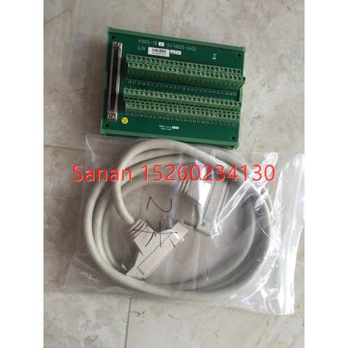 议价100针端子 采用AMP安普 SCSI 连接器 可代替凌华 DIN-100S-01