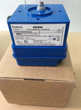 议价FOXBORO ECKARDT 阀门定位器 SRI986-CIDS7EAANA + EBZG-ZN
