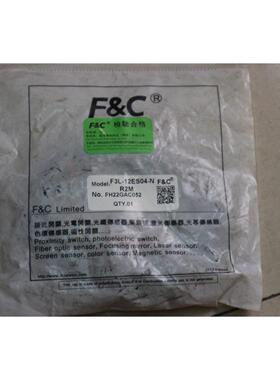 议价 F&C嘉准传器F3L-12ES04-N R2M