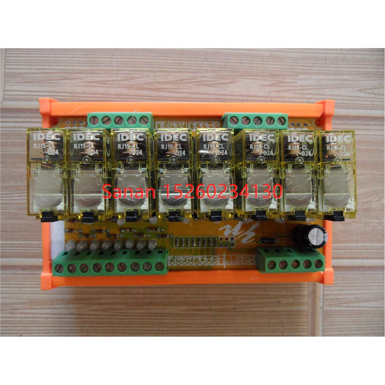 议价IDEC和泉继电器8路输模组RJ1S-CL-D24 12A上机件